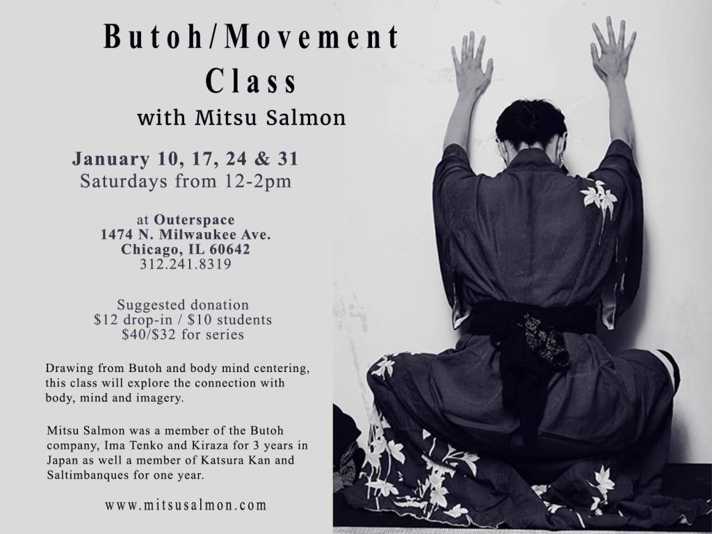 Mitsu Salmon Saturday Butoh Class